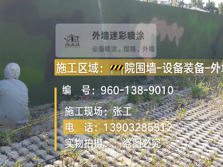 浦东外墙迷彩漆材料价约 45-60 元 /k