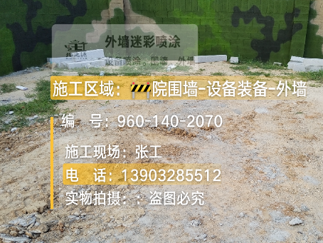 浦东迷彩漆喷涂方法（通用 + 数码专项